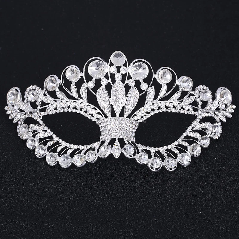 Buy Metal Rhinestone Bridal Masquerade