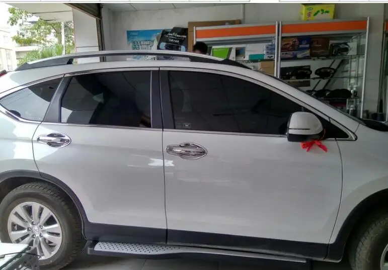 Us 89 42 8 Off Oem Factory Style Aluminum Side Roof Rack Rail Bar For 2017 Honda Crv Cr V In Racks Bo From Automobiles
