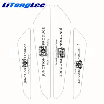 

Litanglee White Night Luminous 15CM / Car Door Edge Guard Trim Molding Crash Scratch Protector 4PCS