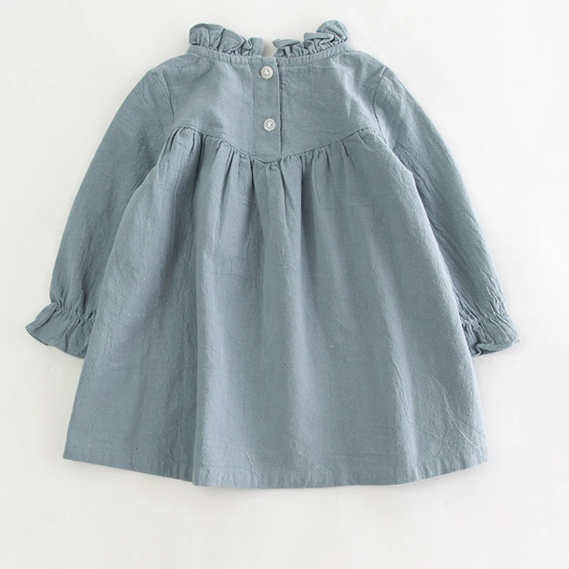 Baby Girl Long Sleeve Dress Blouse Autumn Clothes