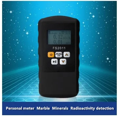 

Geiger Radiation Counter Nuclear Detector Beta Gamma X-ray with Alarm Marble Tester Tool LCD Display Radioactive Detector