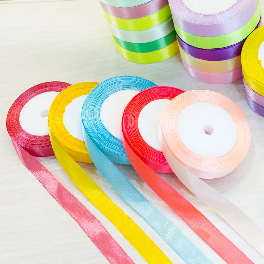 лента для упаковки подарков. завернутая бумага. (25 yards/roll) silk satin ribbons gift wrapping decoration christmas ribbons diy handmade supplies ribbon 6/10/15/20/25/40/50mm. бумажная ленточка в рулончике. бумажная ленточка в рулончике.