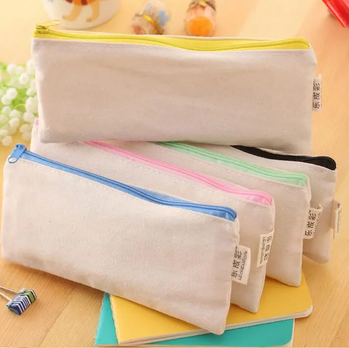 Blank Canvas Cosmetic Bags Wholesale