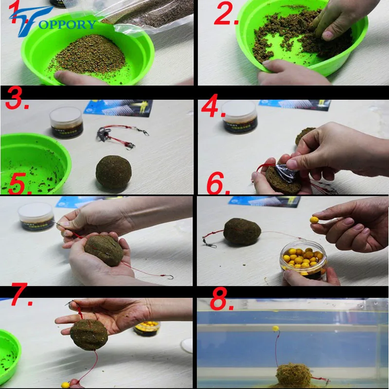 Toppory 2 коробки/лот 30 шт./кор. 12 мм Pop Up Boilies для карпа Рыбалка плавающий шар