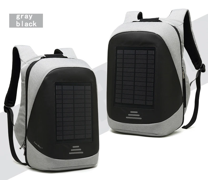 Нейлоновая мужская сумка для ноутбука USB солнечная зарядка Рюкзак 14 15 15,6 для Macbook huawei Asus Dell Lenovo Xiaomi samsung водостойкие сумки