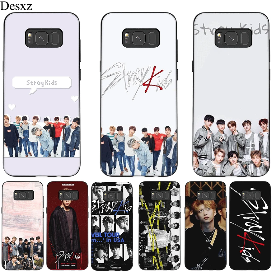 

Desxz Stray Kids KPop Silicone TPU Phone Case For Samsung S6 S7 Edge S8 S9 S10 Plus S10E Cover Protection