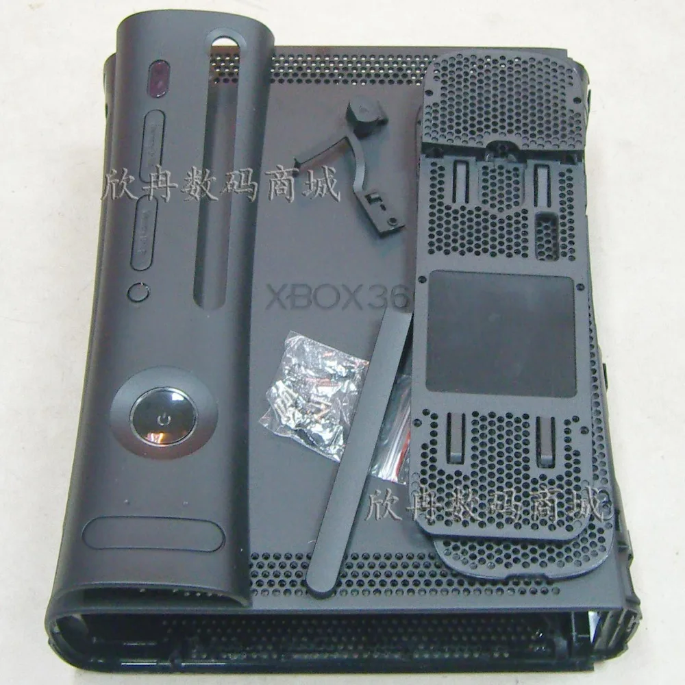 UNISEX S/M ゲーム XBOX PCTop Upper  Bottom Cover Full Housing Shell Case Cover  for Xbox 360 Console＿並行輸入品