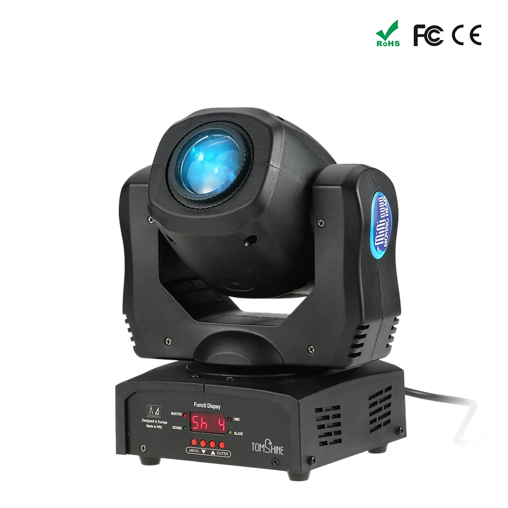 Диско светильник DJ DMX512 80 Вт 9/11 каналов 8 цветов|Эффект освещения сцены| |