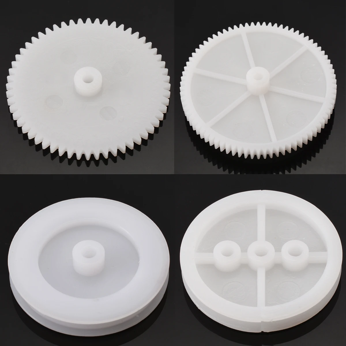 81pcs kinds Plastic Gear Wheel Assorted Kit For Robot Toy Car Motor Shaft Model Crafts Mini Toothed Wheels