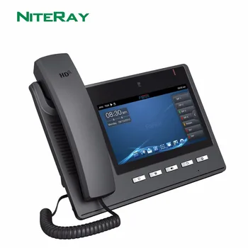 

6 SIP lines ip phone support PoE function