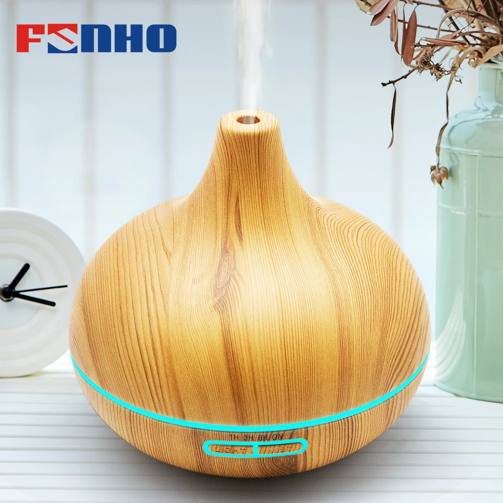 

FUNHO 400ml Aroma Ultrasonic Air Humidifier Mist Maker Essential Oil Aromatherapy Diffuser LED Night Light Change for Home