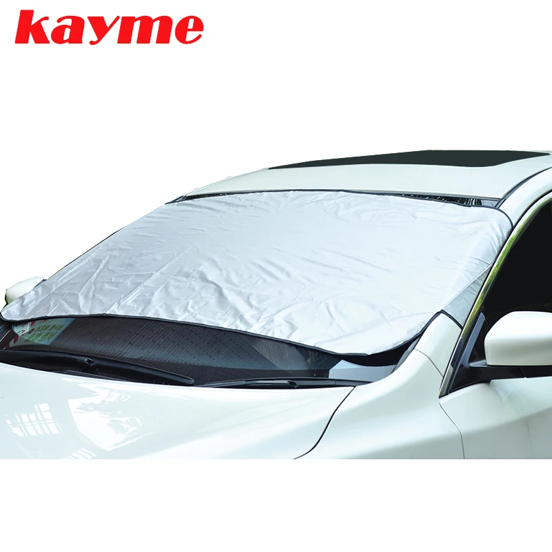 Kayme лобовое стекло автомобиля солнцезащитный козырек авто защита ветрового стекла Анти Мороз Снег Лед ветровое стекло Крышка для BMW lada toyota