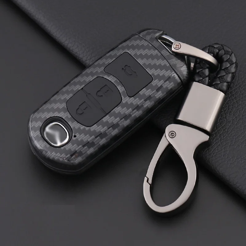 Remote Smart Car Key Case For Mazda 2 3 5 6 8 Atenza CX5 CX7 CX9 MX-5 M2 M3 M5 M6 GT RX 3 2 Buttons Key Shell Key Holder Cover