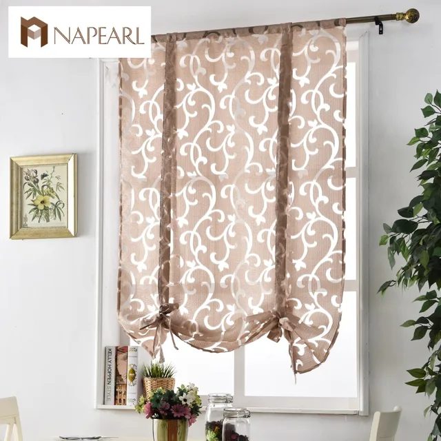 Kitchen Short Curtains Window Treatments Curtain Roman Kitchen Short Curtains Window Treatments Curtain Roman Blinds Jacquard Luxury European Style Decorative