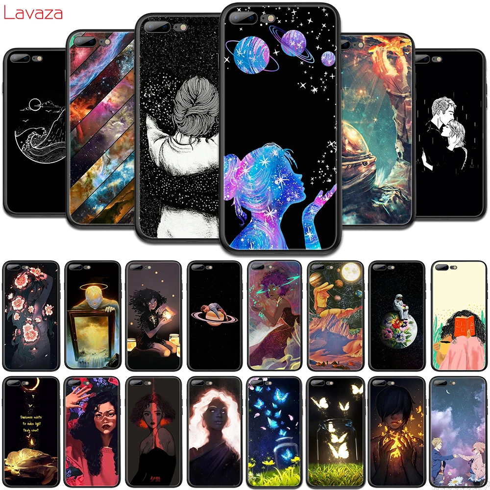 Lavaza космическая девушка TPU чехол для телефона OPPO F5 F11 R15 R17 Pro A1 A3S A5s A7 A37 A57 A73 A83