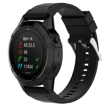 

50pcs/Lot by DHL for Garmin Fenix 5S GPS Watch Sports Silicone Replacement Wristband Strap Watch Band 10 Colors Watchband