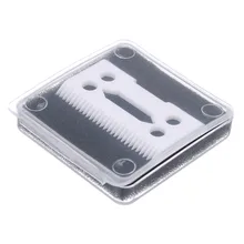 2 шт. машинка для стрижки волос лезвие резак Керамический Резак лезвие волшебный зажим 2 отверстия для Wahl ножницы Клипер с коробкой собака клипер лезвие нож