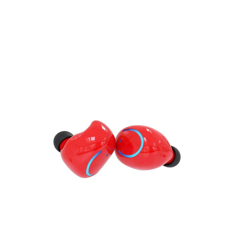 Vtin TWS Wireless Bluetooth In-ear Twins Earphones Noise Reduction Headset TWS Earphone Earbud with Charging Box Black White Red (24)