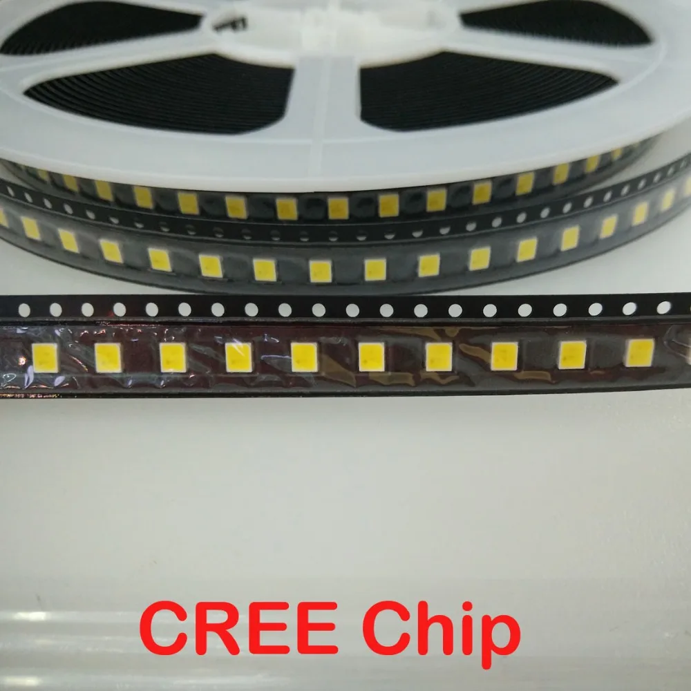 Свободная яркость 1400 шт Чип CREE холодный белый 3535 SMD светодиодные чипы