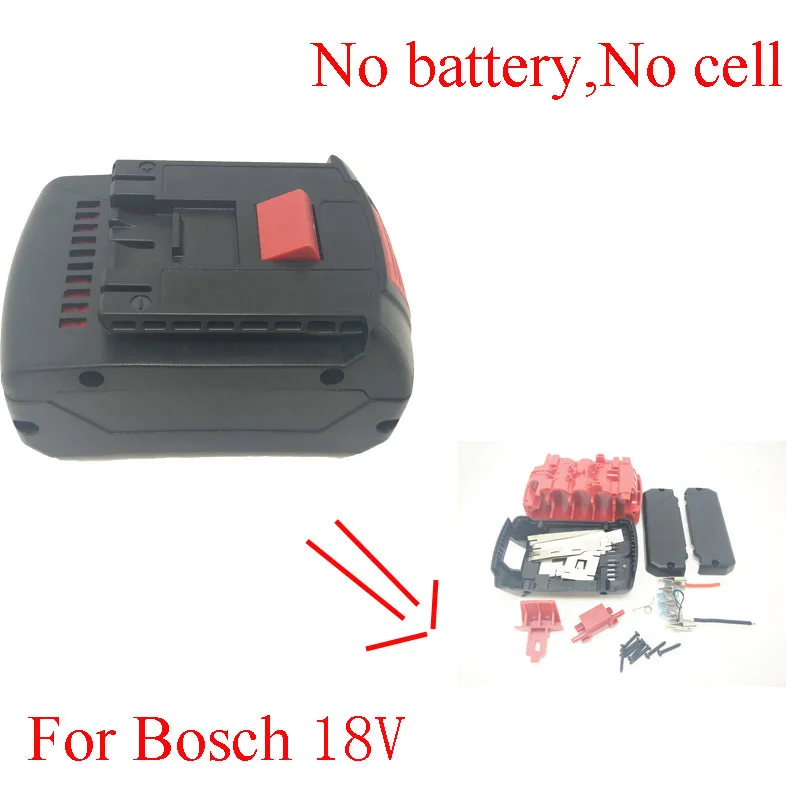 Чехол для аккумуляторных батарей LPD 18v для пластиковой оболочки Bosch(коробка без ячеек внутри) li-ion