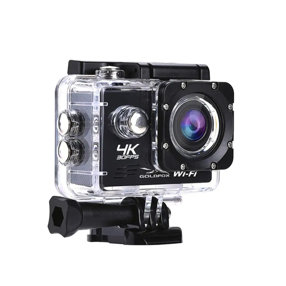 

4K Wifi Action Camera 2 inch LCD Screen Outdoor DV Recorder Go Waterproof Pro Diving Sports Camera Support 64G TF Card Mini Cam
