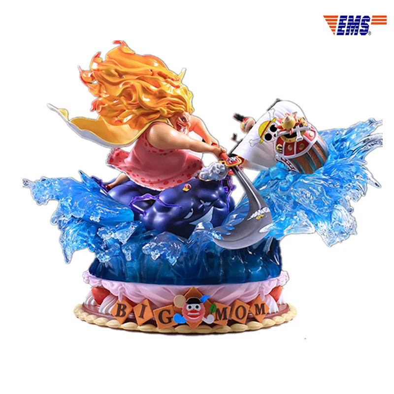 One Piece One Of The Four Emperor Charlotte Linlin Hack Thousand Sunny Resin Statue Action Figure Collection Model Toy X353 Buy At The Price Of 933 99 In Aliexpress Com Imall Com