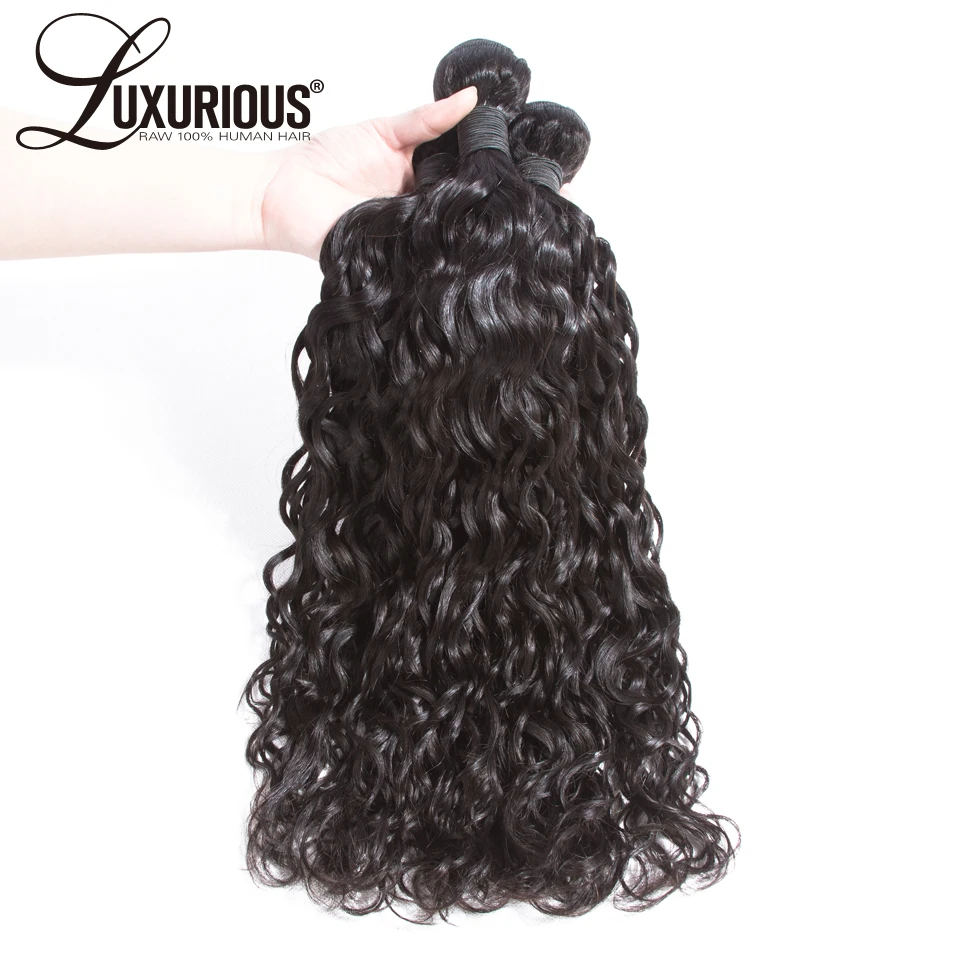 natural wave hair+13x6 lace frontal-3