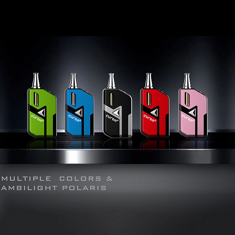 Free Gift!! 2019 new original CURDO Polaris kit electronic cigarette with Ceramic Core Warm up function vaporizador VS avp pod (16)