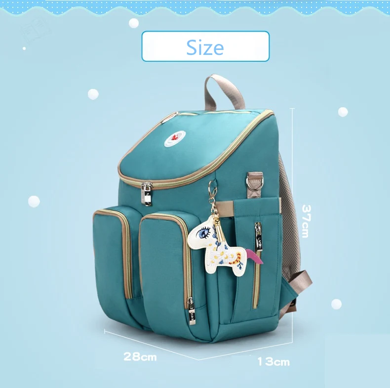 Новая многофункциональная сумка для беременных для ухода за ребенком, Водонепроницаемый модный рюкзак, Детская сумка для кормления, дорожная сумка для подгузников