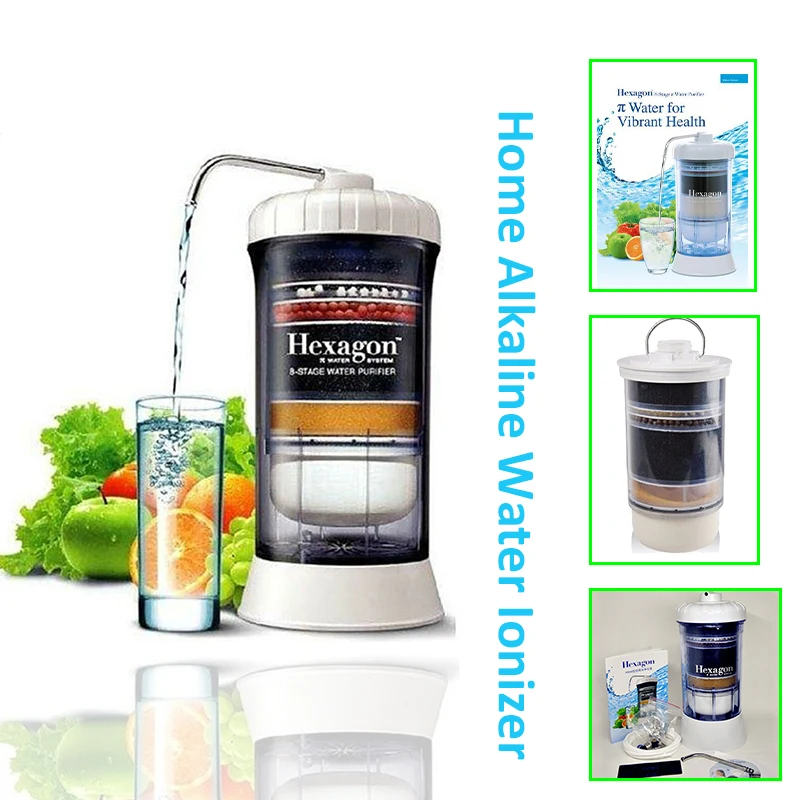 

Mineral Alkaline Water Ionizer Machine Household 8 Stages Ceramic Water Filter Water Purifier