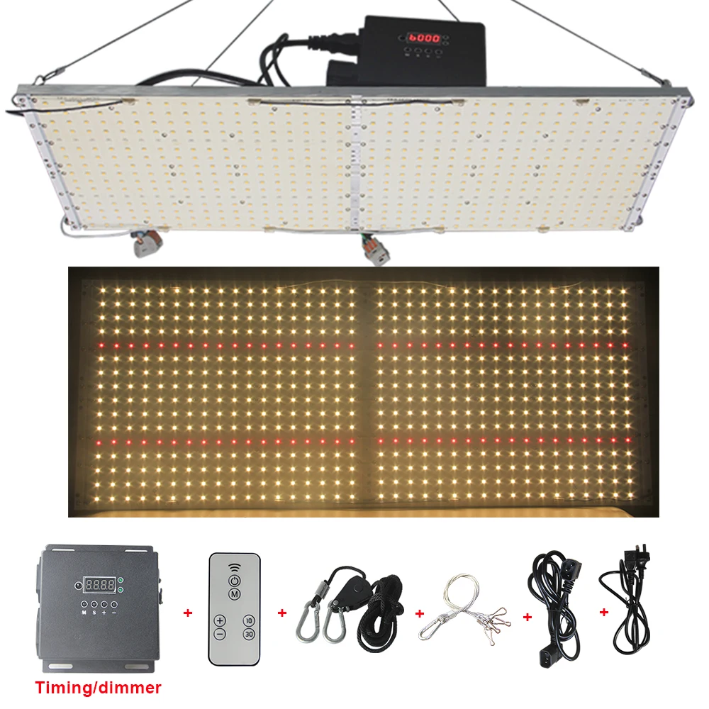 

led grow light quantum board LM301B 288Pcs Chip Full spectrum 240w samsung 3500K, 660nm Red Veg/Bloom state Meanwell driver