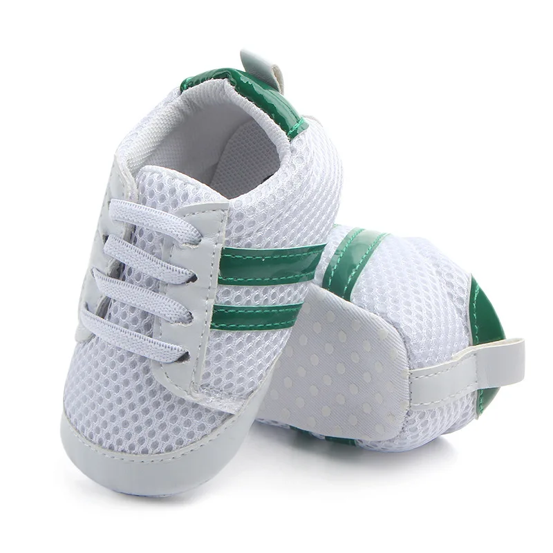Baby Moccasins Infant Anti-slip Cotton Mesh Baby First Walkers Soft Bottom Newborn Baby Sneakers Sport Baby Shoes Boy