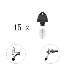 15 шт. разливной кран для вина и пива пивной кран чистая крышка щетка санитарный тапром аксессуар