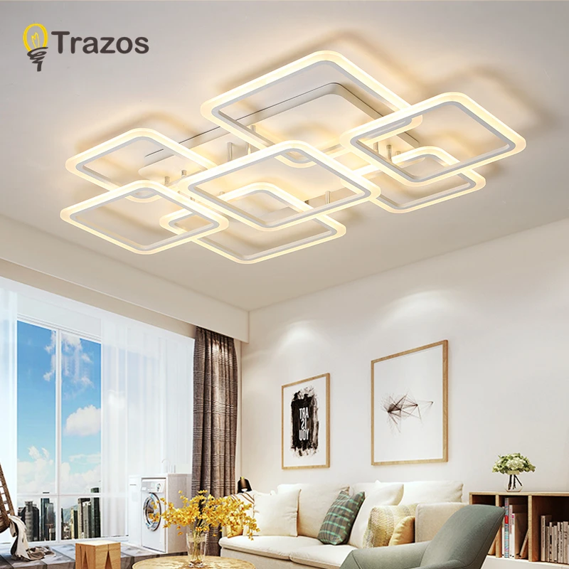 

Modern Ceiling Lights LED Lamp For Living Room Bedroom Study Room White color surface mounted Ceiling Lamp Deco led