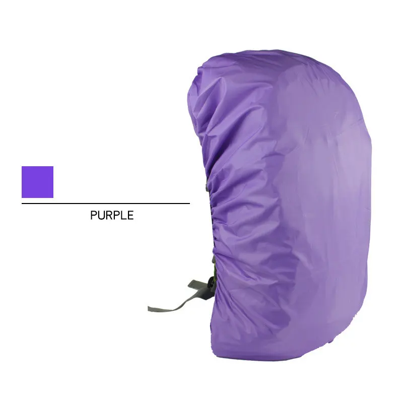 VILEAD 60L Pure Color Large Backpack Rainproof Cover Outdoor Camping Mountaineering Ride Waterproof and Dustproof Cover 35L-80L VILEAD 60L Pure Color Large Backpack Rainproof Cover Outdoor Camping Mountaineering Ride Waterproof and Dustproof Cover 35L-80L