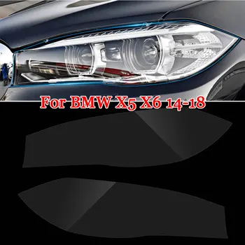 

BBQ@FUKA New Car Styling Car Headlights Lamp TPU Protective Film Invisible Sticker For BMW X5 X6 2014-2018 Accessories