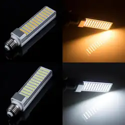 LED Bombillas 12 Вт E27 G24 Светодиодные лампы кукурузы лампы свет Lamparas 5050 SMD пятно 110 В 220 В indoor освещение для дома