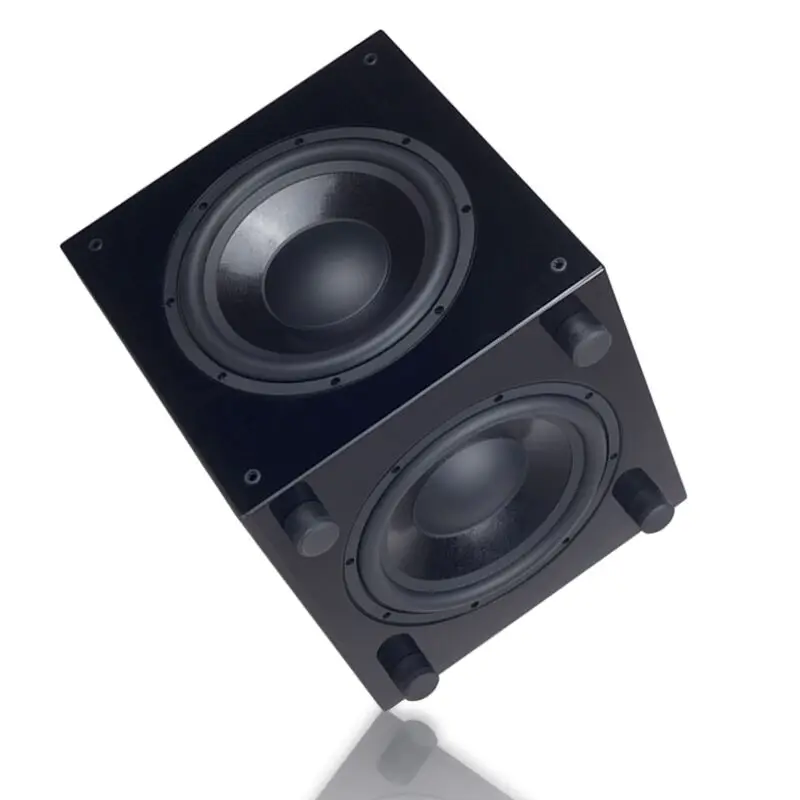QS 10 10" Powered Subwoofer Active Subwoofer SUB Piano Lacquer Paint