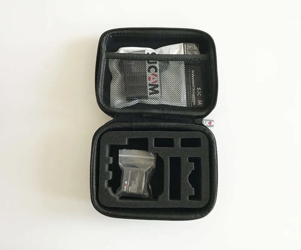 2 шт. Аккумулятор 900 мАч литий-ионный аккумулятор+ двойное зарядное устройство+ SJCAM Средний размер коробка для хранения для серии SJ4000 SJ5000