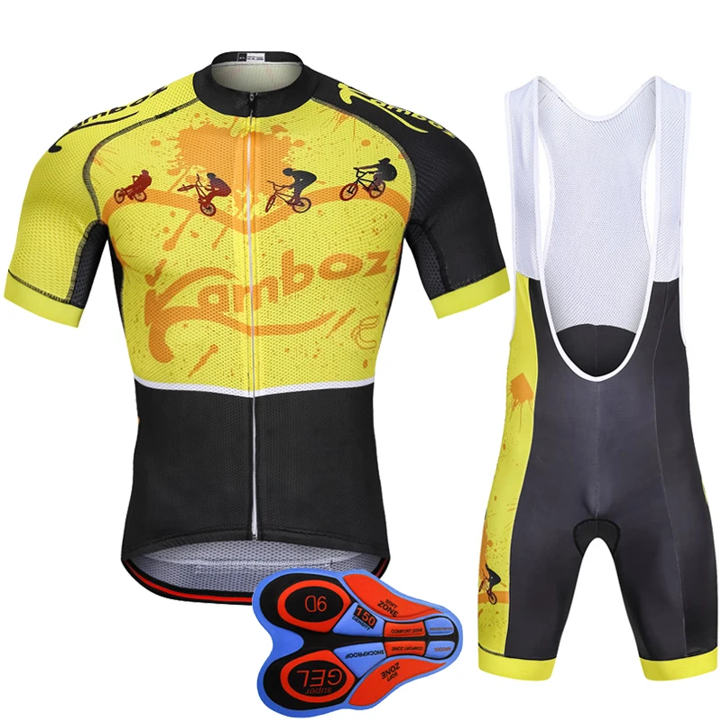 

Cycling 2018 Bike Clothing Men Cycling Jersey Shorts Sets Cycling Clothes Ciclismo MTB Bike Bicycle Breathable Shorts Clothing