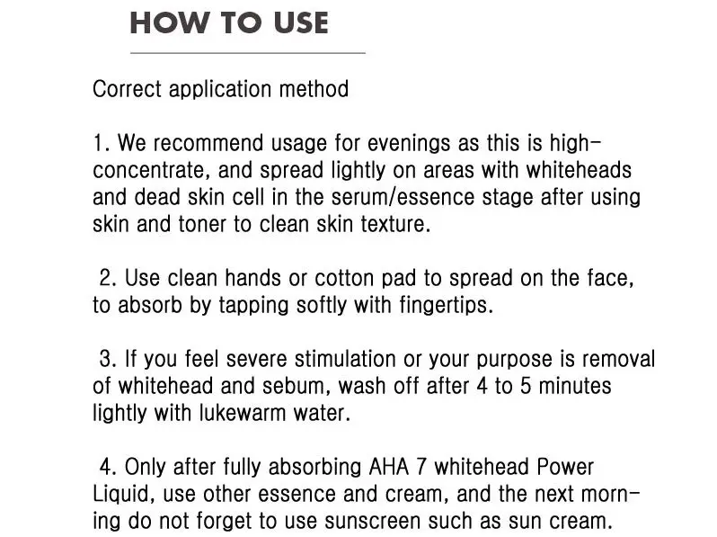 Cosrx AHA 7 Whitehead power Liquid 100 мл уход за кожей лица Белые головки Sebum средство от черных точек акне лечение гладкой кожи лица