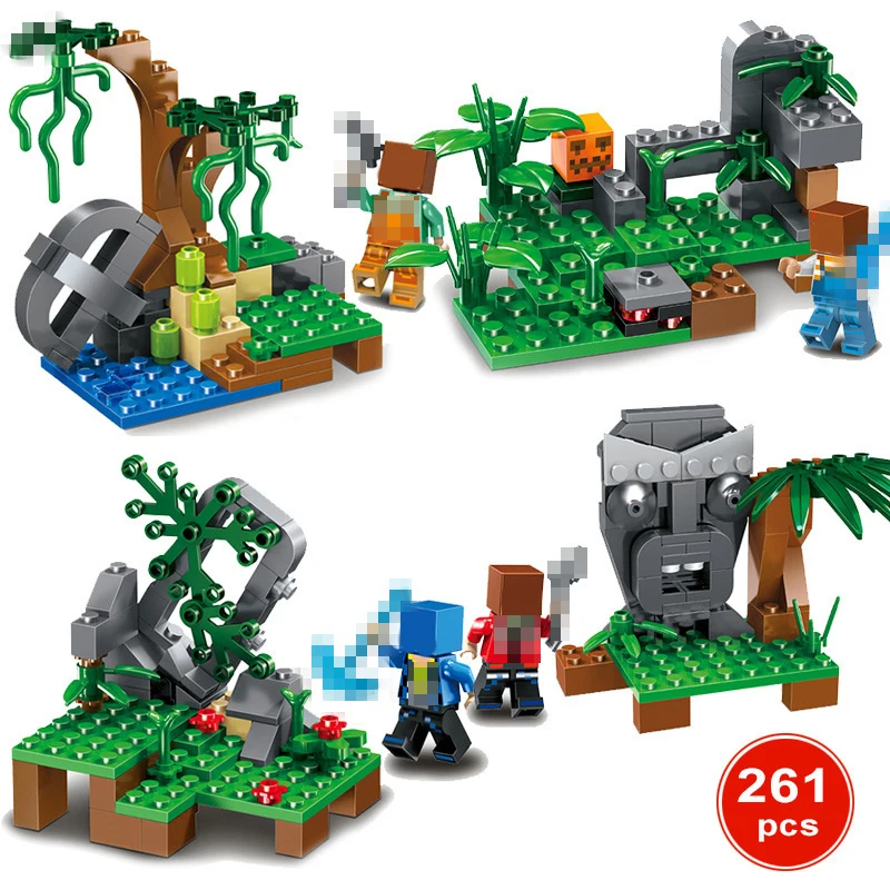 

New Minecrafted Sword Espada Models Assemble Building Blocks Set Figures Educational Toys For Kids Compatible LegoING Toy Gift