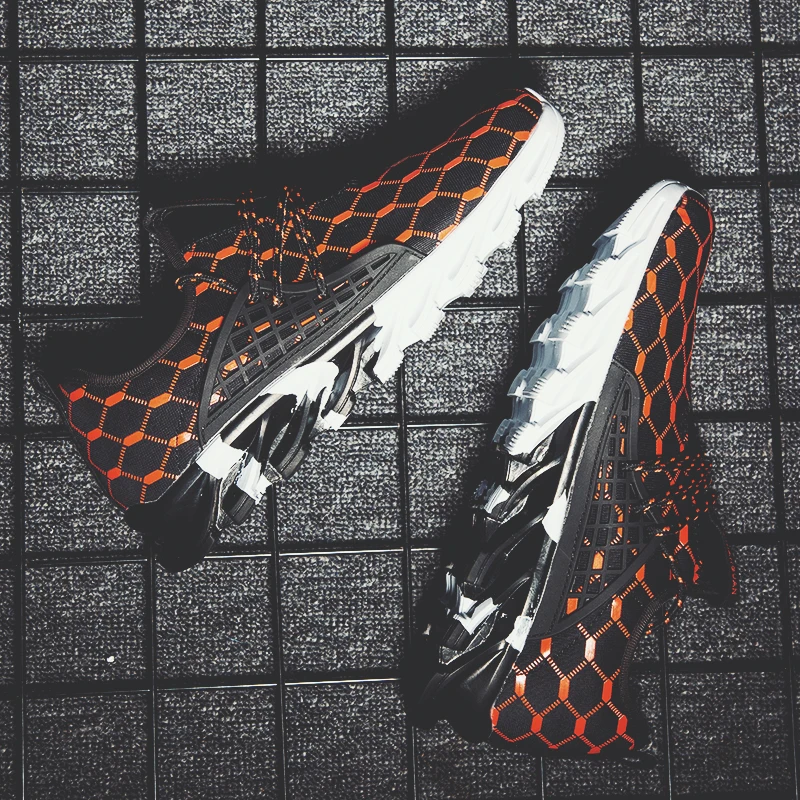 Man Running Shoes Spring Autumn Mens Gym Trainers Shoes Black Orange Jogging Male Sneakers Breathable Sport Shoes For Men Man Running Shoes Spring Autumn Mens Gym Trainers Shoes Black Orange Jogging Male Sneakers Breathable Sport Shoes For Men