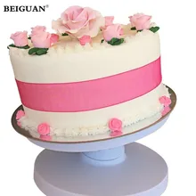 Вращающаяся подставка наклонная Регулируемая вращающаяся демонстрационный вращающийся стенд для торта украшение подставка платформа подставка для кекса тарелка инструмент