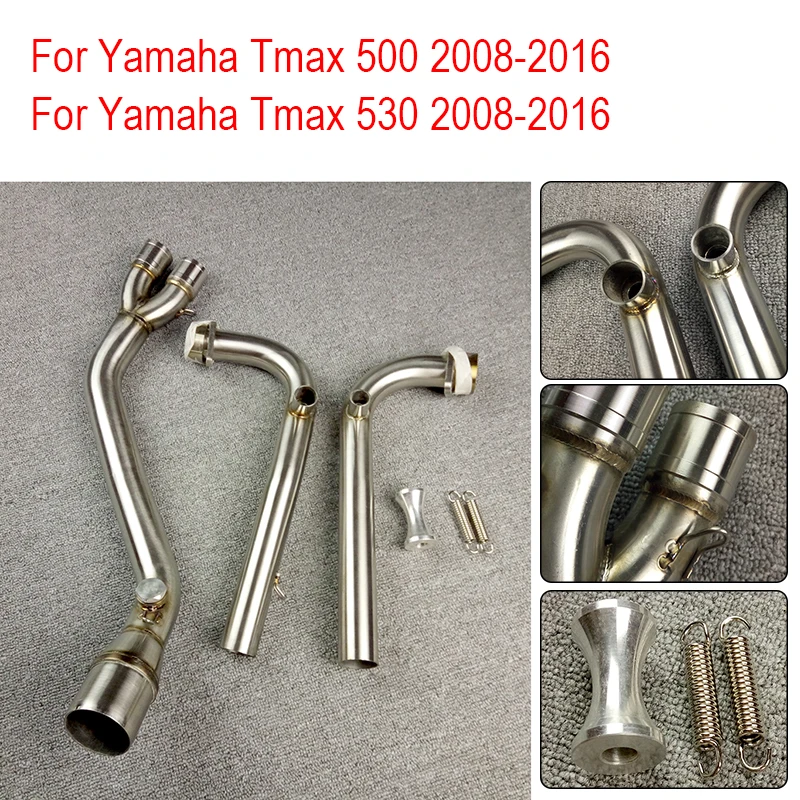TMAX 530 2008 2016 500 глушитель выхлопных газов полная система для Yamaha T MAX Tmax 2016|tmax 530|tmax