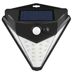 38LED солнечный датчик движения настенный светильник Открытый водонепроницаемый двора безопасности свет