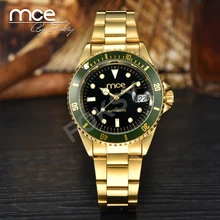 MCE Mens Branded Watches Expensive Automatic watch Mechanical Stainless Steel Gold Watch Men Wristwatch Original Box 32