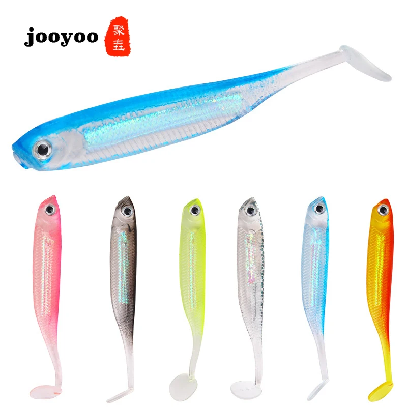

FIshing Lure Colorful Soft Lure 2.2g/7cm 10/PCS Freshwater Sea Fishing Artificial Bionic Fish Bait Fishing Tackle jooyoo