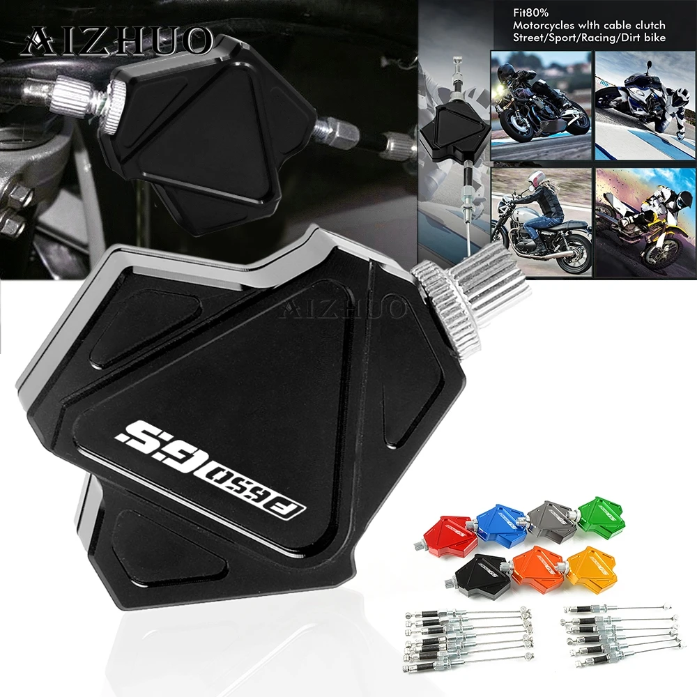 Motorcycle Accessories CNC Aluminum Stunt Clutch Lever Easy Pull Cable System For BMW F650GS F 650GS F650 GS 2000-2005 01 02 03 |