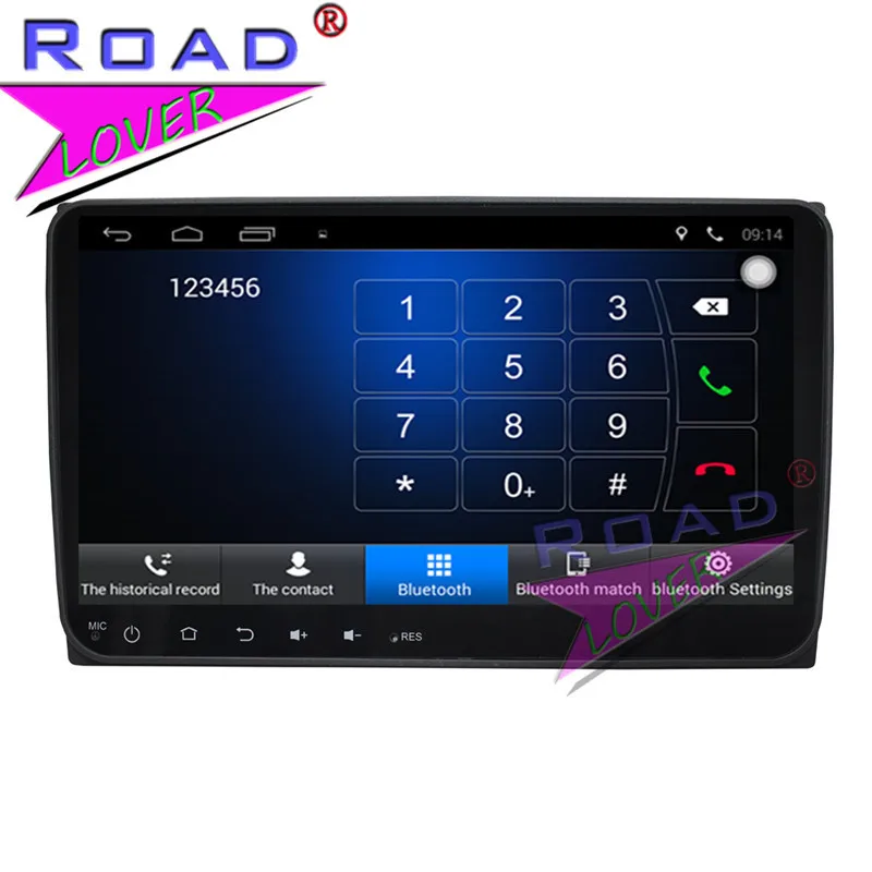 Best TOPNAVI Android 6.0 2G+32GB 9" Car Media Center Player Video For VW Magotan/Universal Stereo GPS Navigation Double Din NO DVD 3G 3